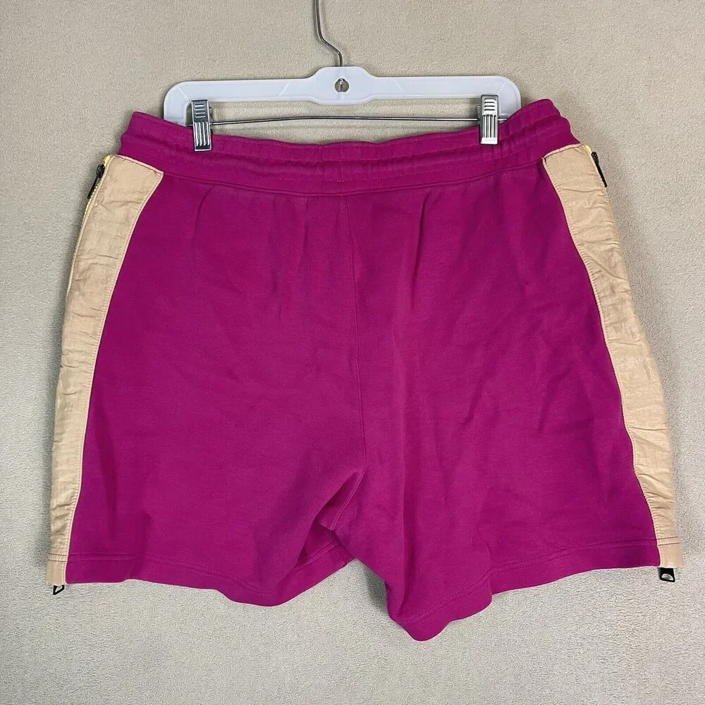 Jordan Shorts Mens Large Pink Jumpman Logo Casual‎ Basketball Adult